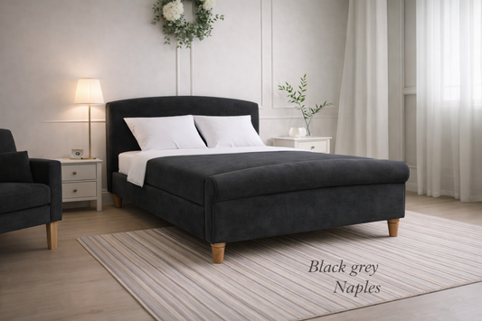 Black Grey Naples Eva Bed