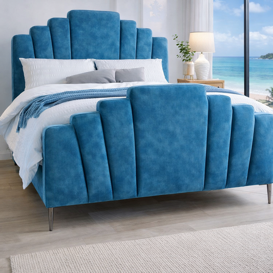 Ocean Blue Inya Bed