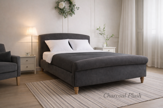 Charcoal Plush Eva Bed