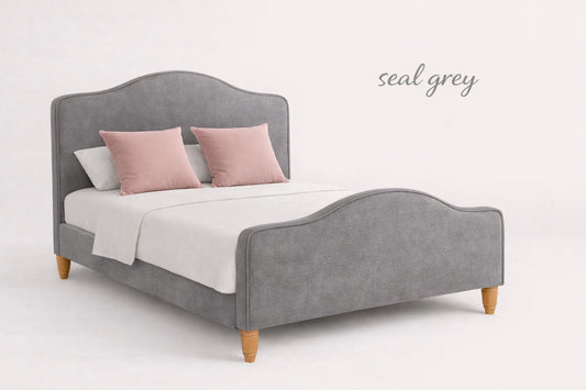 Seal Grey Elias Curved Bed