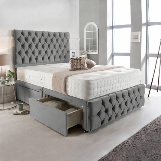 Classic Divan Bed & Headboard