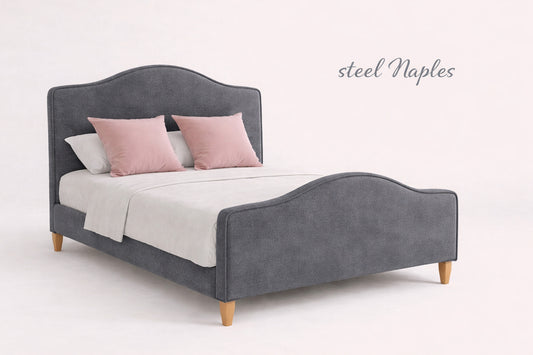 Steel Naples Elias Curved Bed
